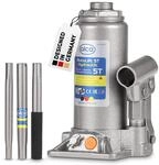 alca&reg; Hydraulischer Wagenheber 5t I Stempelheber & Unterstellheber aus Stahl I f&uuml;r