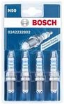 Bosch Super 4 0242232802 (N50), Z&uuml;ndkerzen 4er-Set - f&uuml;r ein zuverl&auml;ssiges