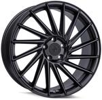 KESKIN KT17 MATT BLACK PAINTED 8x18 ET30 5.00x5x112 Hub Hole 72.60 mm - Alu felgen