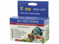 Easy Life Test Strips 6 in 1, 50 Teststreifen für pH, KH, GH, CI, NO2, NO3