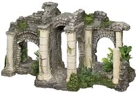 Nobby Aqua Ornaments HADRIANS Tor mit Pflanzen, 27,5 x 13,5 x 15,5 cm, 1 St&uuml;ck