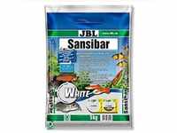 JBL Sansibar White 67055, Bodengrund Weiß für Süßwasser-Aquarien, 5 kg