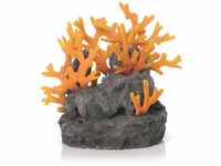 biOrb 46123 Lavagestein mit Feuerkoralle Ornament – naturnahe Aquariumdeko in Form