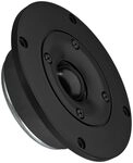 MONACOR DTM-104/4 Hi-Fi-Kalottenhocht&ouml;ner, 45W, 4 ohm, Schwarz