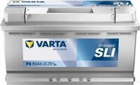 Varta F6 12V 90Ah 720A Black Dynamic Autobatterie 590 122 072