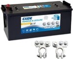 Exide Equipment Gel Batterie ES 2400 12V 210Ah G210 inkl. Polklemmen Boot Solar
