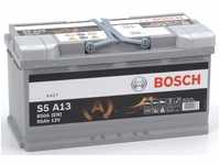 Bosch S5A13 - Autobatterie - 95A/h - 850A - AGM-Technologie - angepasst für