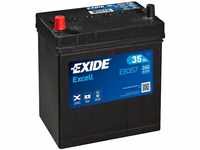 EXIDE "Excelle Batterie. Typ: EB 357 Originalnummer: EB357.