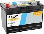 EXIDE "Excelle Batterie. Typ: EB 1005 Originalnummer: EB1005.