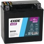 Exide EK131 EK Backup 131 Backup AGM 12V 12AH 200A, Schwarz