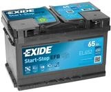 Exide EL652 Start Stop EFB 12V 65Ah 650A