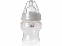 Vital Baby Airflow Silikon-Flasche 150ml (ergonomisch geformt) ab Geburt/für
