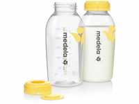 Medela Flaschen zur Aufbewahrung von Muttermilch | BPA-frei | Packung à 2 × 250 ml