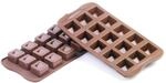 silikomart | SCG02 Silikonform f&uuml;r Pralinen CUBO, antihaftbeschichtet, 15 Pralinen,