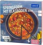Lurch 85008 FlexiForm Springform mit Glasboden/runde Kuchenbackform (&Oslash; 26 x 6 cm)