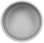 PME RND084 Runde Kuchenform aus eloxiertem Aluminium, 20,3 x 10,2 cm tief, Silber