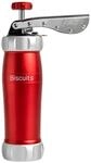 Marcato 8307RD Atlas Deluxe Keksausstecher, Aluminium, rot