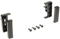 Radioblende 1-DIN kompatibel f&uuml;r Audi A4, A6, A8, ( 16014, 281320-04 )