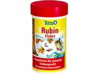 Tetra Rubin Flakes - Fischfutter in Flockenform mit natürlichen Farbverstärkern,