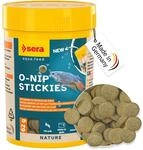 sera O-Nip Nature 100 Tabs 2.1 oz | Complete Feed for all Ornamental Fish | Adhesive