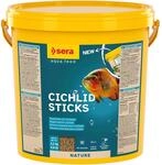 sera Cichlid Sticks 10 l (2,2 kg) | schwimmendes Hauptfutter f&uuml;r gro&szlig;e...