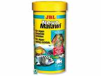 JBL NovoMalawi Alleinfutter für algenfressende Buntbarsche, Flocken 1 l, 30011, 160