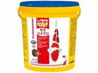 sera KOI Professional Spirulina Farbfutter 7 kg (21L) | Koi-Fischfutter für...