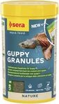 Guppy Granules 250 ml |hauptfutter f&uuml;r guppys | mit ballaststoff- und