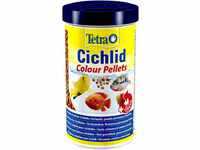 Tetra Cichlid Colour Pellets - Fischfutter für intensive und leuchtende Farben,