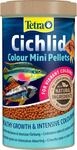 Tetra Cichlid Colour Mini Pellets - Fischfutter f&uuml;r intensive und leuchtende Farben,