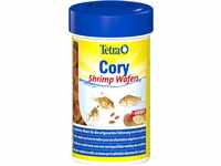 Tetra Cory ShrimpWafers - Fischfutter für am Boden fressende Fische, mit 10 %