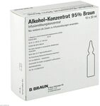 ALKOHOL 95% Infusionsl&ouml;sungskonzentrat 10X20 ml