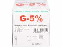 Glucose 5% B.Braun Mini Plasco Connect Inj.-Lsg., 20X10 ml