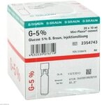 BRAUN Glucose 5% Injektionsl&ouml;sung, 200 ml L&ouml;sung