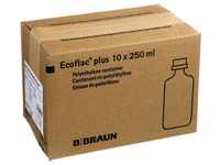Aqua Ad Injectabilia Ecoflac Plus Infusionslsg., 10X250 ml