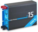 ECTIVE - Wechselrichter 12V auf 230V SI15-1500W Reine Sinuswelle -
