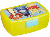 P: OS 68931 - Disney Winnie The Pooh Brotbox, Gelb, 16 x 12 x 6,5 cm