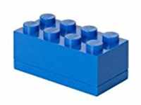 LEGO Mini-Box, 8 Noppen, Lunchbox-Einsatz, Snackbox, blau