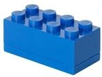 LEGO Mini Box 8 Kn&ouml;pfe Blau - Vielseitige Aufbewahrungsbox f&uuml;r Snacks, Schmuck,