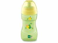 MAM Sports Cup (330 ml), auslaufsicherer Baby Trinkbecher mit selbstöffnendem