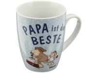Nici 29044 - Tasse Fancy Mugs "Papa ist der Beste", 1 Stück (1er Pack)