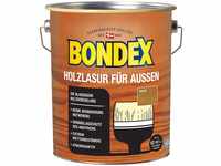 Bondex Holzlasur für Außen Eiche 4 L für 52 m² | Hoher Wetter- und...