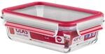 EMSA Clip & Close Glas Frischhaltedose, rechteckig, 0,7 L, 35 x 25 x 10 cm, 100