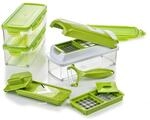 Genius Nicer Dicer Smart | 13 Teile | Gem&uuml;seschneider | Zwiebelschneider | Schneiden