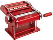 Marcato Nudelmaschine Atlas 150, Silber, Verchromter Stahl, f&uuml;r Lasagne, Fettuccine,
