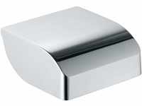 Keuco 11660010000 Elegance New Toilettenpapierhalter mit Deckel, chrom