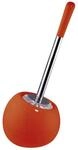 Sanwood 6402408 Coppa WC-B&uuml;rstengarnitur, Keramik, orange, 16 x 37 x 16 cm
