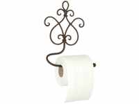 Clayre & Eef, Toilettenpapierhalter aus Eisen im Landhausstil