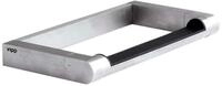 VIPP Toilettenpapierhalter VIPP3 aus Edelstahl in der Farbe Silber, 00301