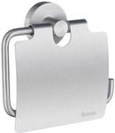 Smedbo Home Toilettenpapierhalter mit Deckel, Messing, Silber, 11,5 x 11,2 x 5...